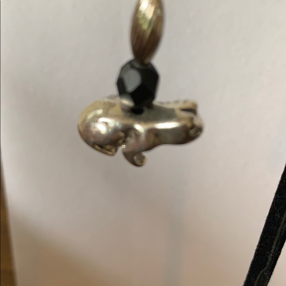 Sterling Silver Frog Earrings - Picture 3 of 11